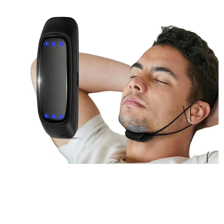 EMS Pulse Snore Stopper Device - Portable Sleep Aid