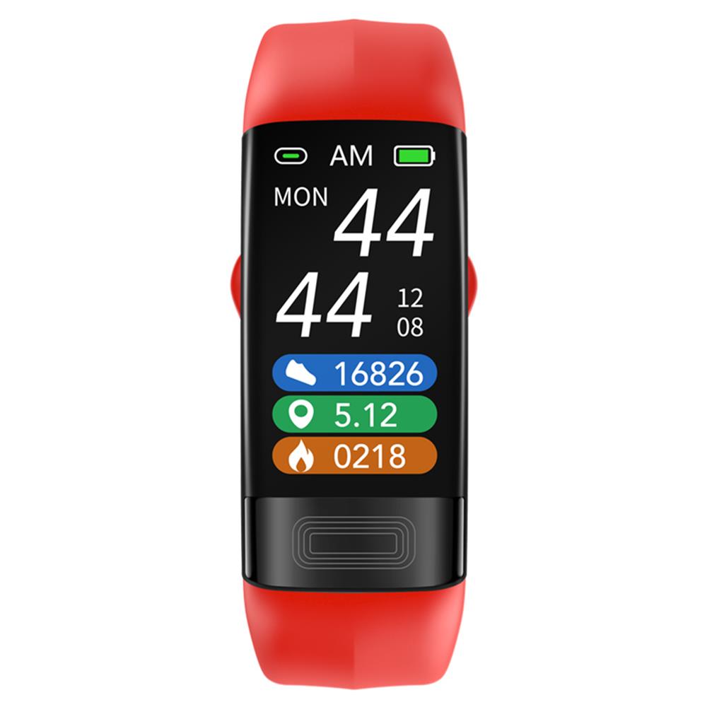 Advanced Fitness Tracker: BP, ECG, HR, SpO2 & Sleep Monitor