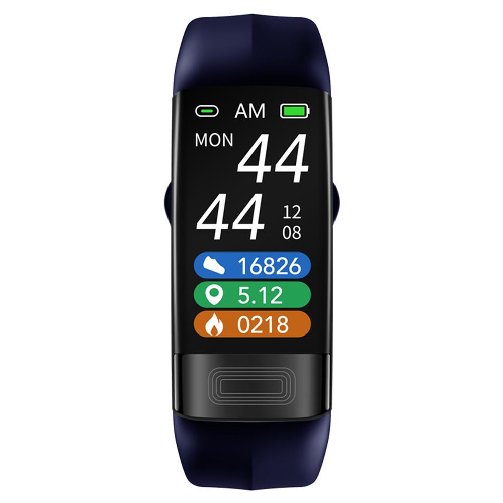Advanced Fitness Tracker: BP, ECG, HR, SpO2 & Sleep Monitor