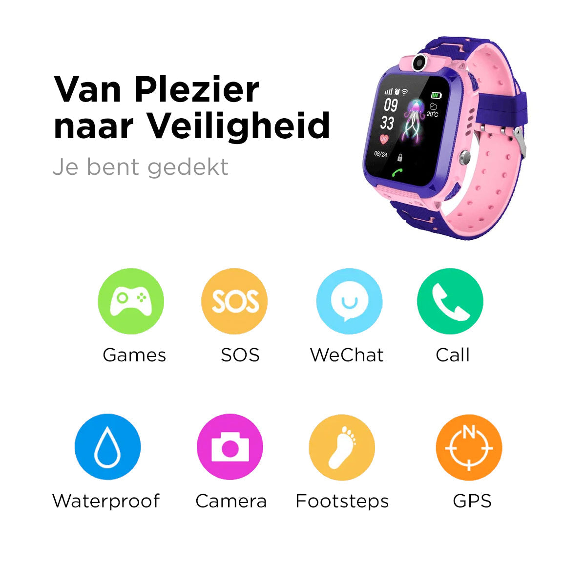 Smart Kids Watch - Innovative Technology for Young Explorers