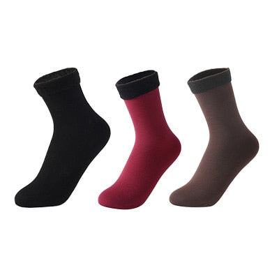 Snugly | Velvet Winter Thermal Socks (1+2 pairs FREE)