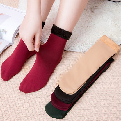 Snugly | Velvet Winter Thermal Socks (1+2 pairs FREE)