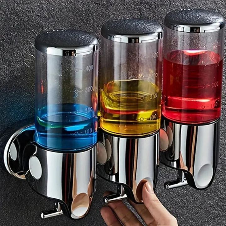 SOAPFORT – Wall-mounted soap dispenser with stainless steel