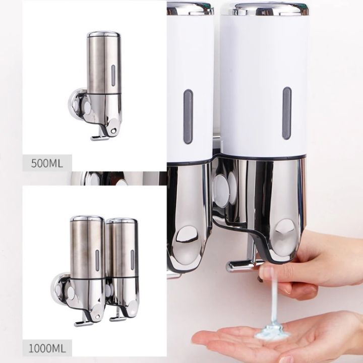 SOAPFORT – Wall-mounted soap dispenser with stainless steel