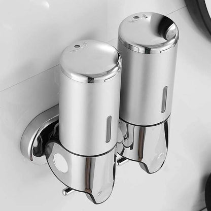 SOAPFORT – Wall-mounted soap dispenser with stainless steel