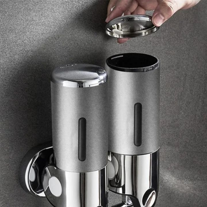 SOAPFORT – Wall-mounted soap dispenser with stainless steel