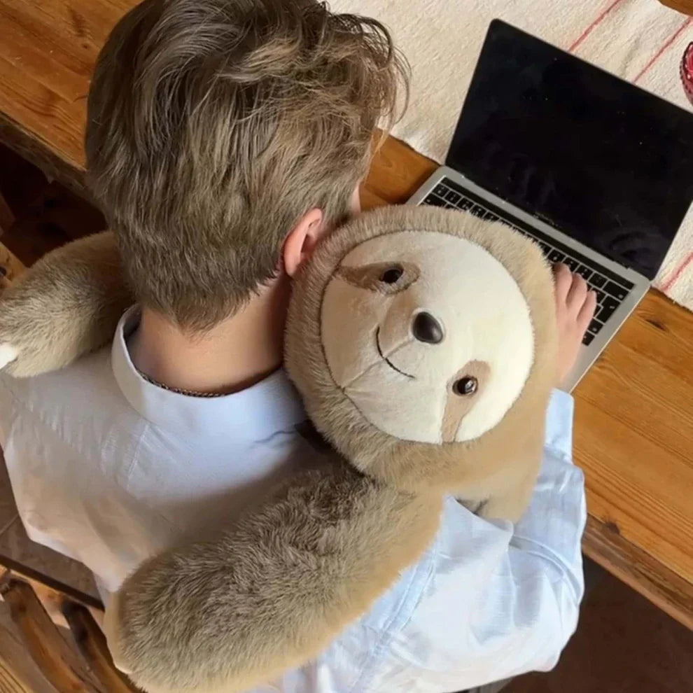 Plush Cuddle Pal Pillow - 45cm Eco-Friendly Soft Fur