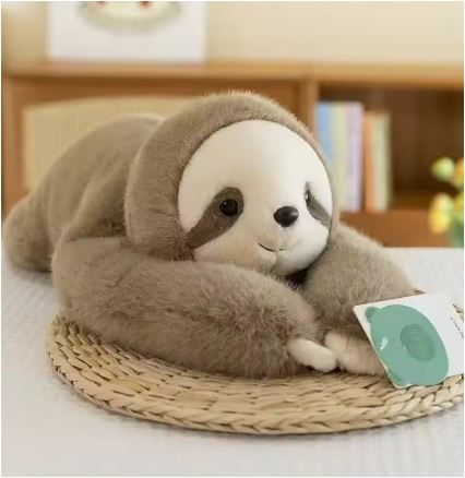 Plush Cuddle Pal Pillow - 45cm Eco-Friendly Soft Fur