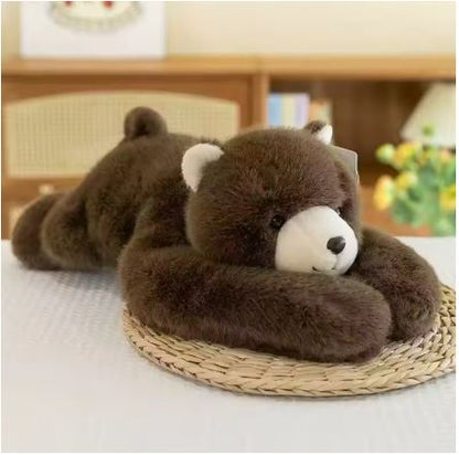 Plush Cuddle Pal Pillow - 45cm Eco-Friendly Soft Fur