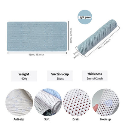 Comfort Grip Textured Bath Mat