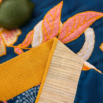 Cozy Reversible Botanical Throw Blanket