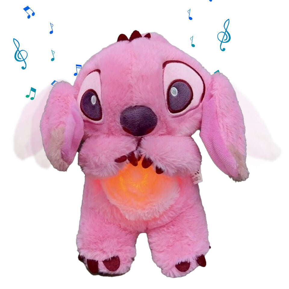 Soothing Plush Toy with Light and Sound for Children, Soft and Safe for Cuddling