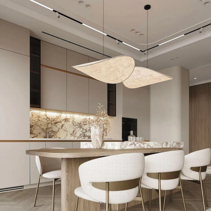 SoraHaze Hanging Chandelier In Japandi Soothing Light