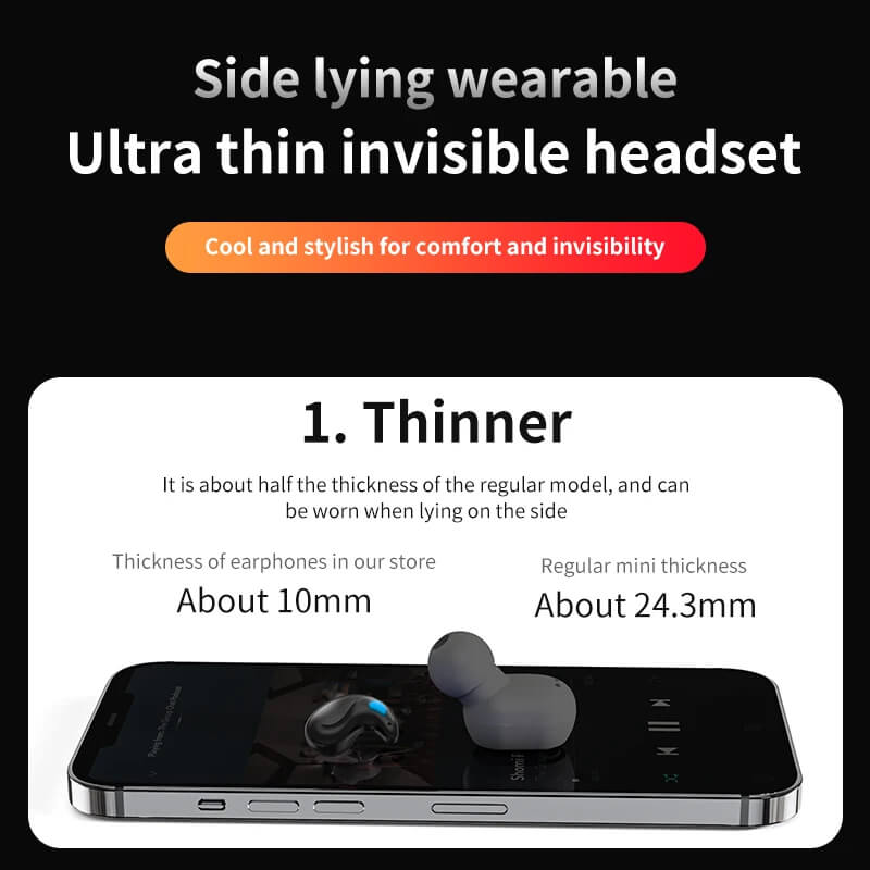 SoundBeats Sleep Earbuds: Ultra-Thin Wireless Comfort