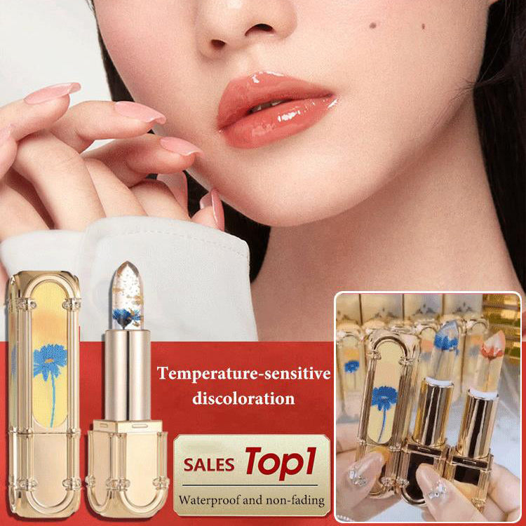Flower Color Changing Lipstick
