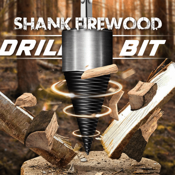 2026 HOT SALE50K+ SOLD!The Professional Upgrade for Firewood Prep. Durable Drill Set Makes Quick Work of Logs.