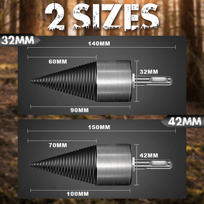 2026 HOT SALE50K+ SOLD!The Professional Upgrade for Firewood Prep. Durable Drill Set Makes Quick Work of Logs.