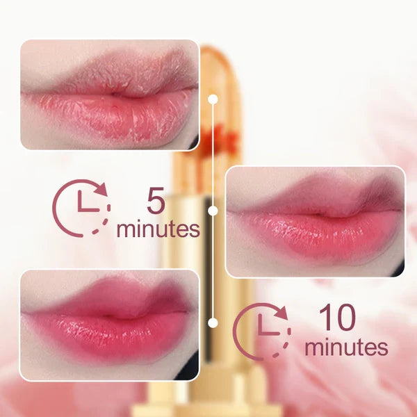 Flower Color Changing Lipstick