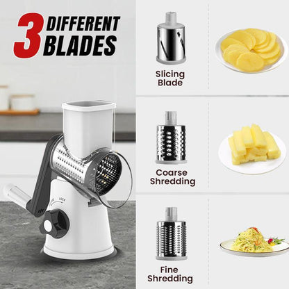 Limit Time 46% OFFMultifunctional Manual Rotary Grater & Chopper