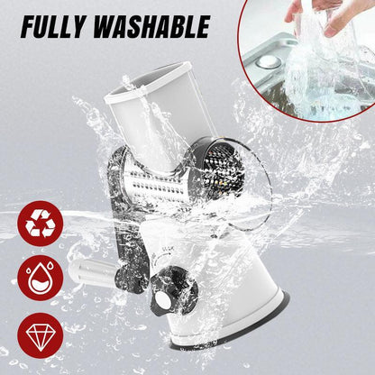 Limit Time 46% OFFMultifunctional Manual Rotary Grater & Chopper