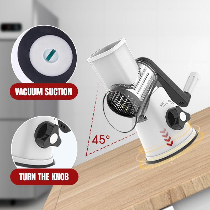 Limit Time 46% OFFMultifunctional Manual Rotary Grater & Chopper