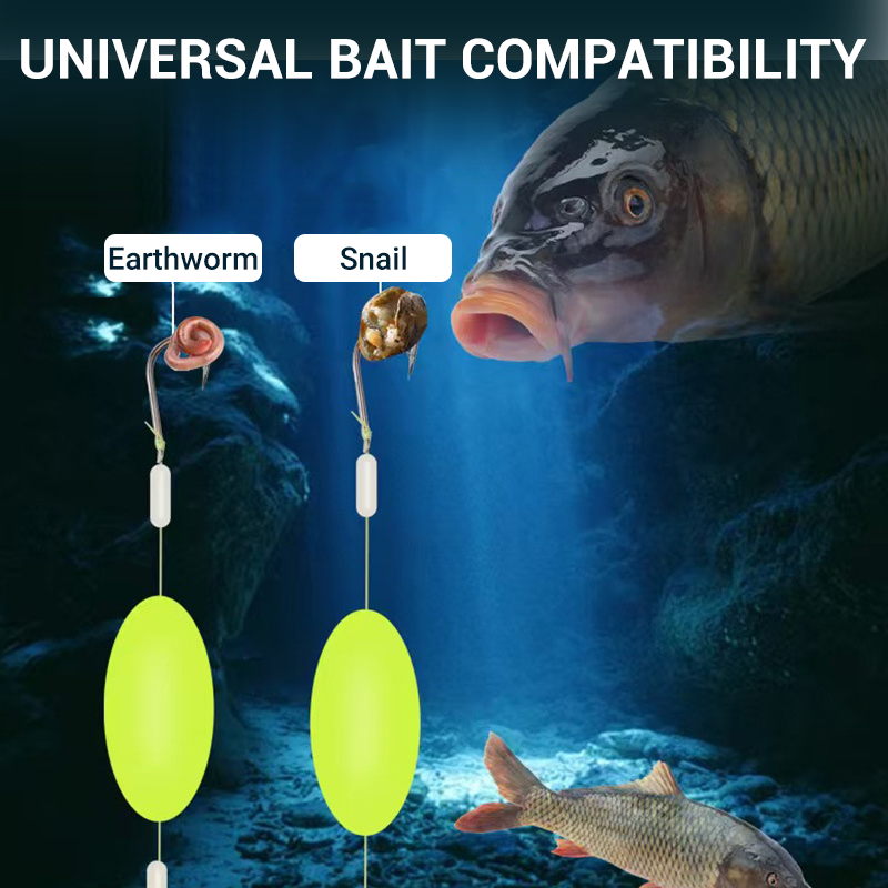 Upgraded Double-Hook Floating Bottom Rig – Anti-Tangle Design & Higher Hook-Up Success Rate