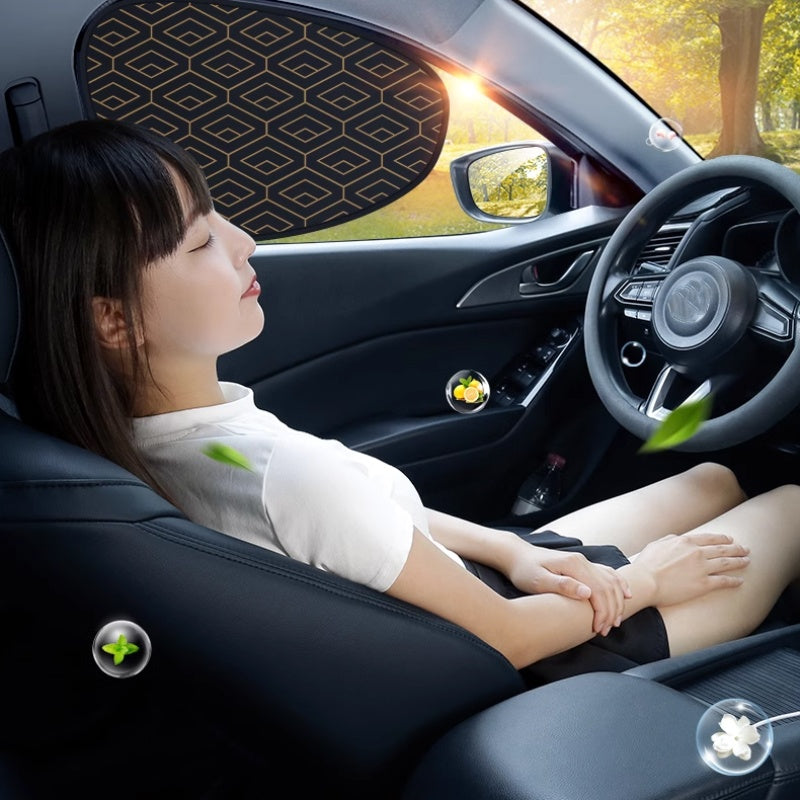 Premium Car Side Window Sunshade – UV Blocking Privacy Cover