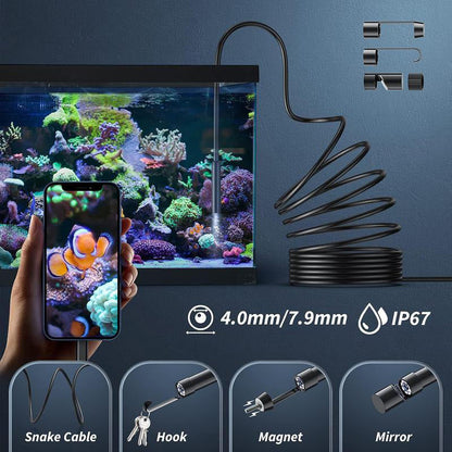 50% OFF Limited Time! Waterproof HD Endoscope Camera for Android & iPhone