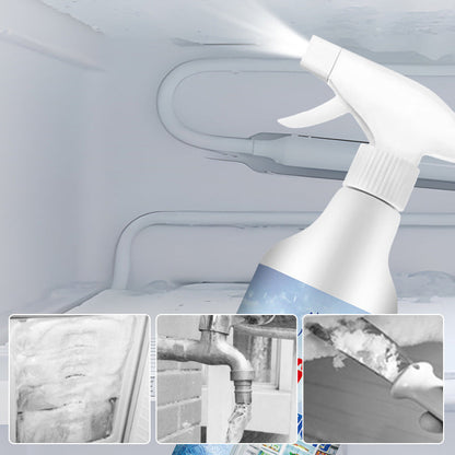 Freezer Ice Remover Spray – Rapid Defrost & Easy Cleaning Free Scraper Included