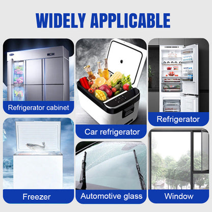 Freezer Ice Remover Spray – Rapid Defrost & Easy Cleaning Free Scraper Included