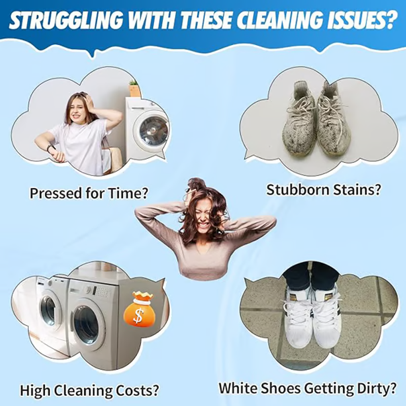Buy 2 Get 1 FreeUniversal Portable No-Rinse Foam Cleaner for Shoes