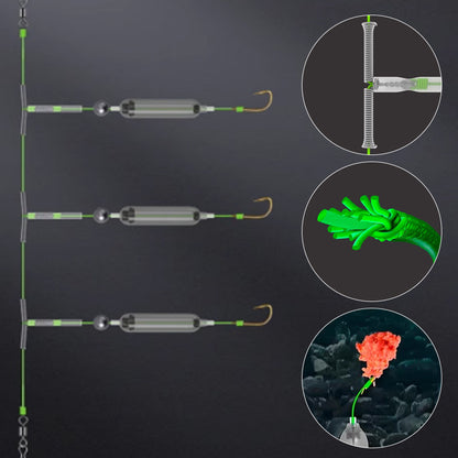 LAST DAY 55% OFF - 3 Hooks Anti Drift Bottom Fishing Rig