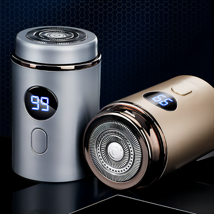 LAST DAY 57%OFFSmart Mini Electric Shaver – LED Display, Waterproof & Portable