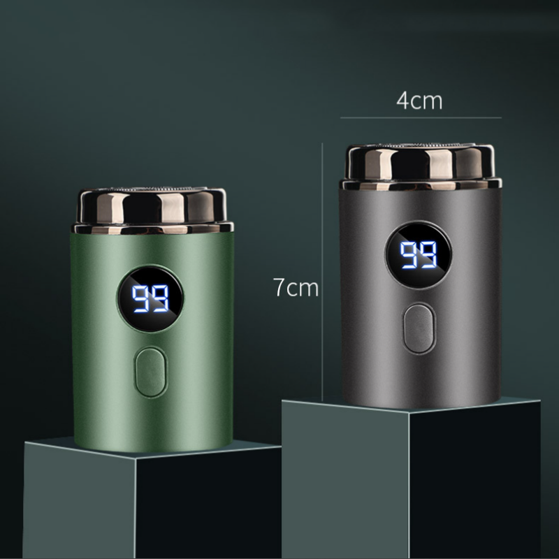 LAST DAY 57%OFFSmart Mini Electric Shaver – LED Display, Waterproof & Portable