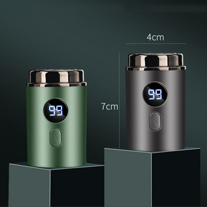LAST DAY 57%OFFSmart Mini Electric Shaver – LED Display, Waterproof & Portable