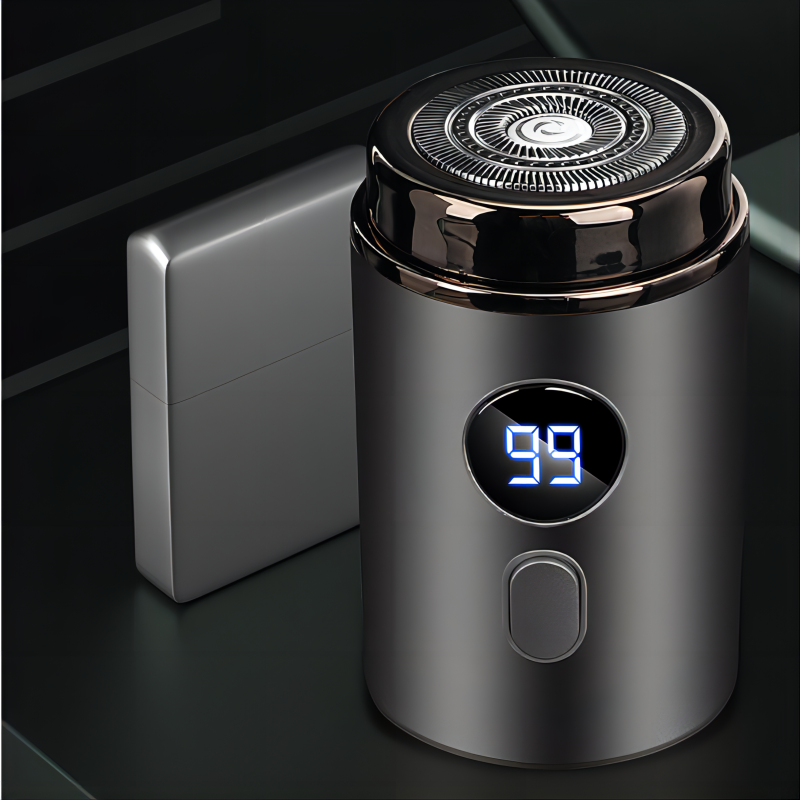 LAST DAY 57%OFFSmart Mini Electric Shaver – LED Display, Waterproof & Portable