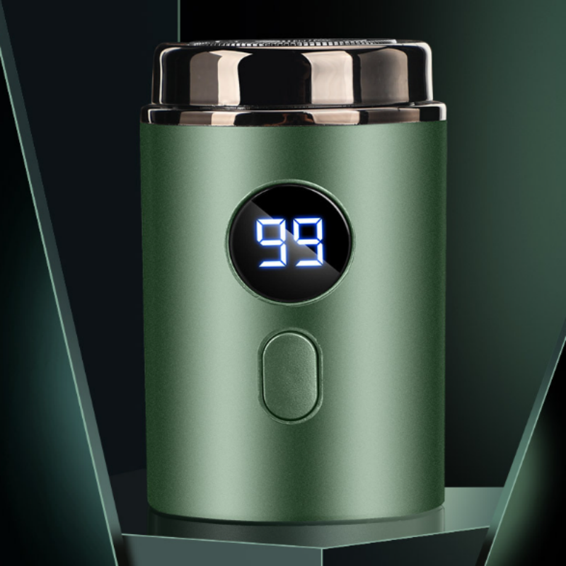LAST DAY 57%OFFSmart Mini Electric Shaver – LED Display, Waterproof & Portable