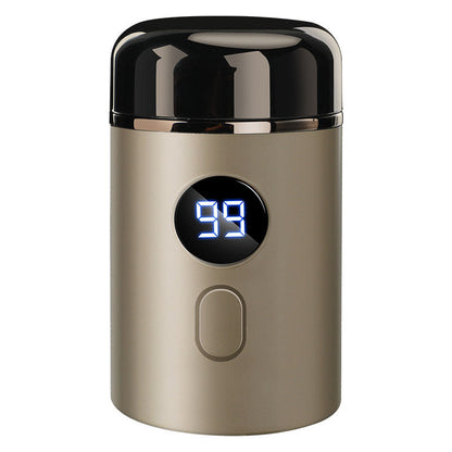 LAST DAY 57%OFFSmart Mini Electric Shaver – LED Display, Waterproof & Portable