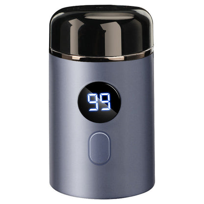 LAST DAY 57%OFFSmart Mini Electric Shaver – LED Display, Waterproof & Portable
