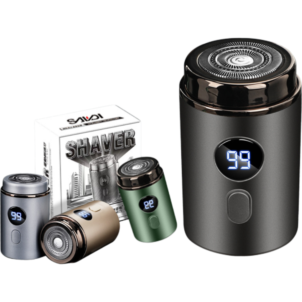 LAST DAY 57%OFFSmart Mini Electric Shaver – LED Display, Waterproof & Portable
