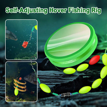 Ready-to-Fish Hover Rig Kit – Self-Adjusting & Tangle-Free Design