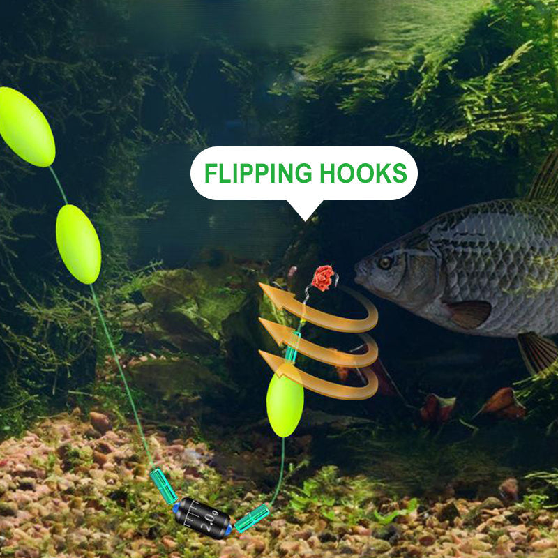Ready-to-Fish Hover Rig Kit – Self-Adjusting & Tangle-Free Design