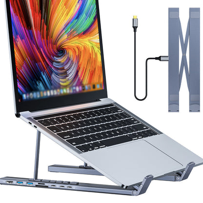 Limited-time offer-USB-C Docking Station Laptop Stand with 4K HDMI
