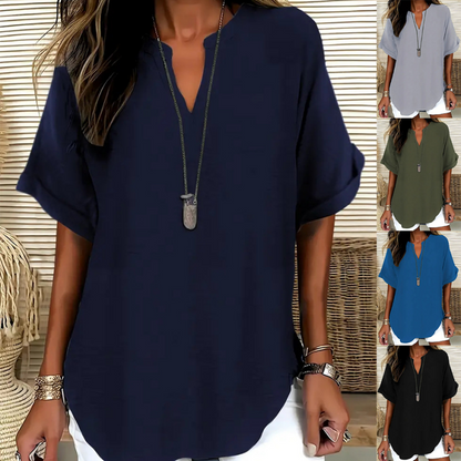 2026 Hot Sale Women’s Casual Loose Short Sleeve T-Shirt – Soft, Lightweight & Stylish