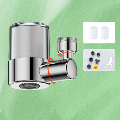 720° Rotating Faucet Filter Nozzle Set – Clean Water & Perfect Spray in One!