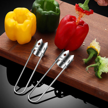 50K+ SOLD! Stainless Steel Fruit Corer Tool – Sharp, Durable & Easy Core Removal