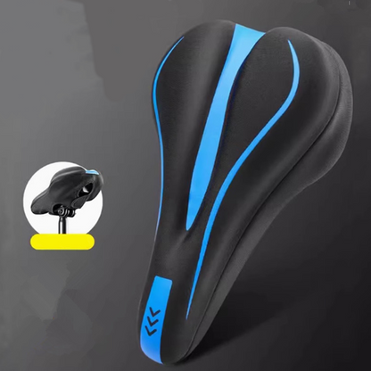 2026 HOT SALE50K+ SOLD Silicone Bike Saddle Cover Shock-Absorbing Comfort for Long Comfortable Rides