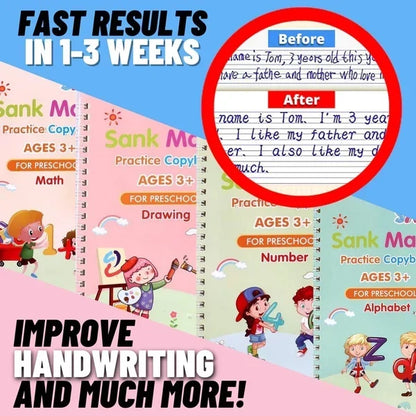 LIMITED SALE Magic Reusable Writing Workbook — Fun Learning for Kids
