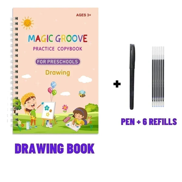 LIMITED SALE Magic Reusable Writing Workbook — Fun Learning for Kids