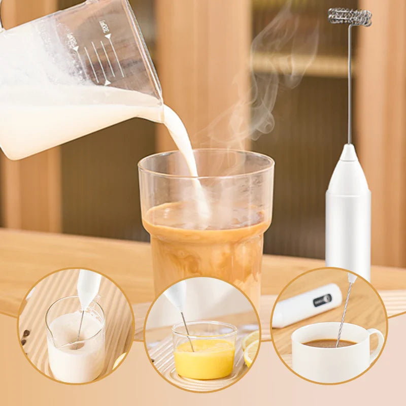 BUY 2 GET 1 FREE Special Price!!Electric Drink Foam Mixer